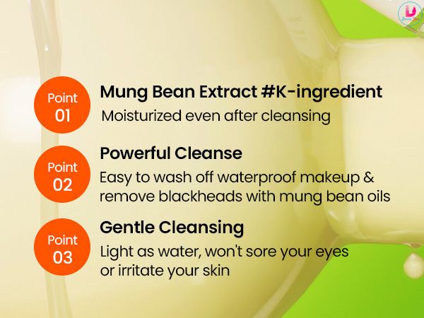 Beplain Mung Bean Cleansing Oil 50ml